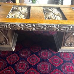 Antique Wooden Coffee Table 