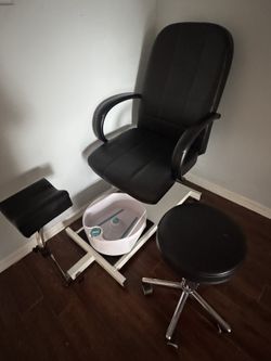 Pedicure Chair Set