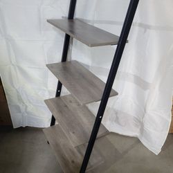 Ladder Shelf In Grey Color 