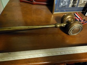 Solid Brass Gavel