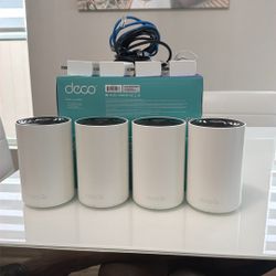 TP-Link AXE5400 Tri-Band WiFi 6E Mesh System 5,500 Sq.Ft (Deco XE75 Pro)  2-Pack