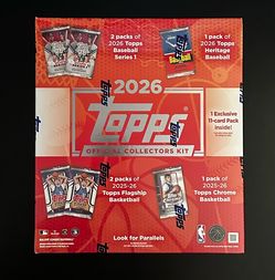 Sealed 2026 Topps Official Collectors Kit