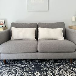 Modern Gray Sleeper Sofa Bed
