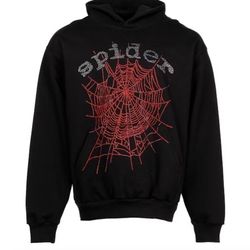 Black Rhinestone Hoodie