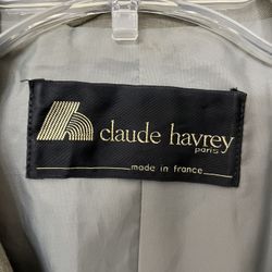 Claude Havery Overcoat/rain Coat 
