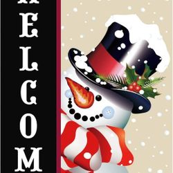 Christmas Garden Flag