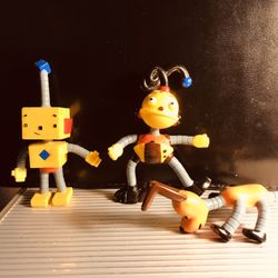 Disney Nelvana In Trust Robot Figures