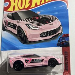 Hotwheels Corvette C7 Pink