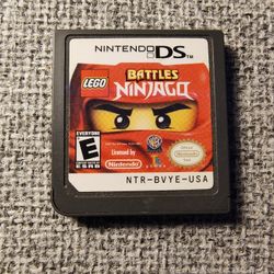 LEGO Battles: Ninjago Nintendo DS - Authentic, Cartridge Only, Great Condition 