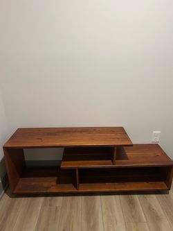 Rustic Modern Solid Wood TV stand