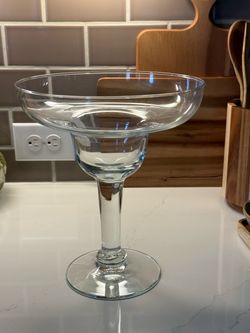 Set of 2 Large Glass Margarita Serving Bowls – Brand New