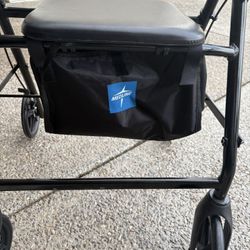 Medline Steel Rollator Walker 
