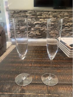 Tiffany champagne glasses