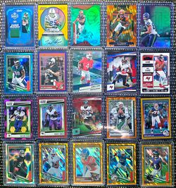 NFL Numbered Card Lot