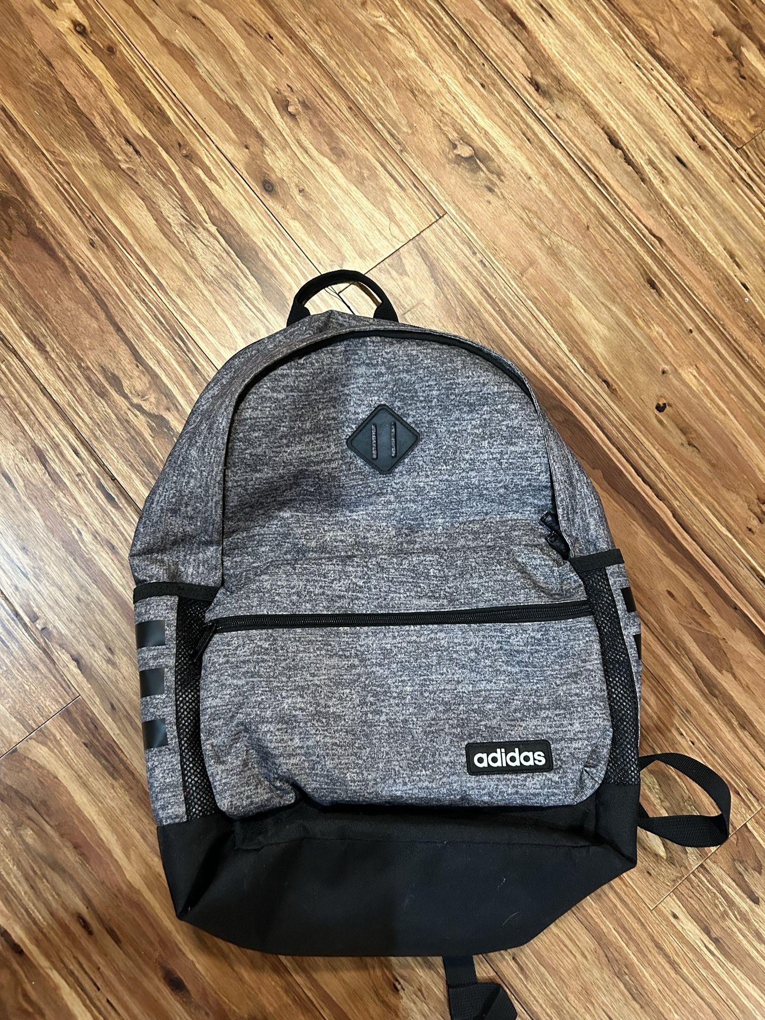 Adidas Classic 3S 4 Backpack, Jersey Onix Grey/Black