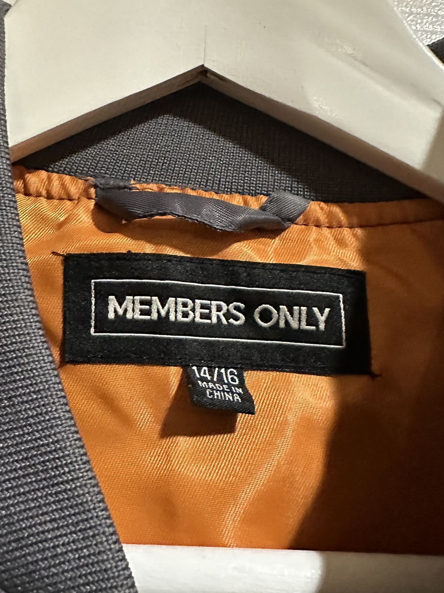 Members only Bomber jacket