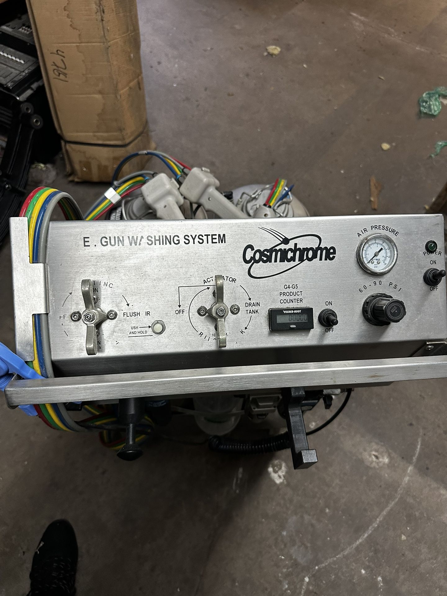 Cosmichrome Spray Chroming Machine . Cars , Trim, Bikes , Fixtures , Metal