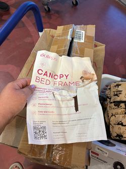Canopy bed frame