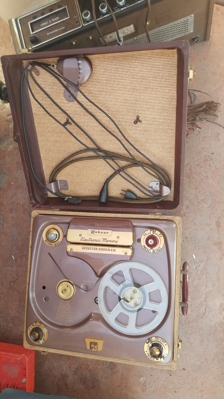 WEBCOR 210-1C Webster-Chicago Electronic Memory Tape Recorder/Player