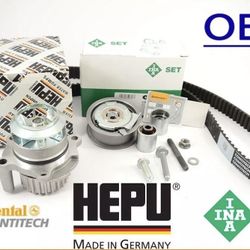 OEM VW Audi FSI BPY MK5 Jetta GTI Passat A4 Timing Belt Kit w Metal Water Pump