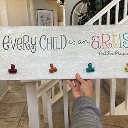 Wall Decor- Kids Room- Art Display For Kids