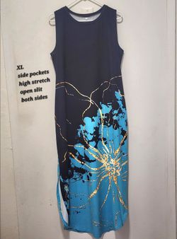 XL dress w/side pockets