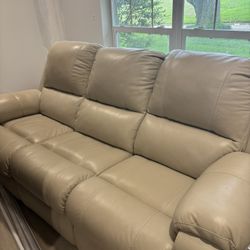 Leather Couch, Two Recliners 