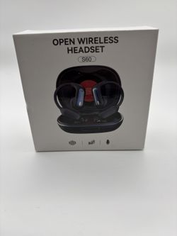 S60 Open Wireless Headset with Charging Case