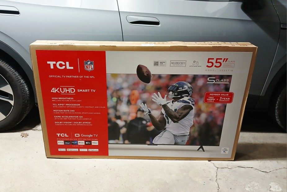 TCL 55" 4K UHD Smart TV - Model 55S571G *NEW*