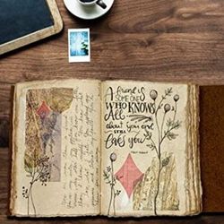 Authentic Leather Bound Journal / Sketchbook - Handcrafted by Artisans! 