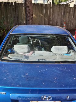 Hyundai Car Blue Elantra 2005