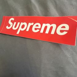 Supreme Sticker