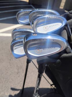 Golf Clubs! Miura PP-9003 Iron Set! W/Steel Fiber Shafts!