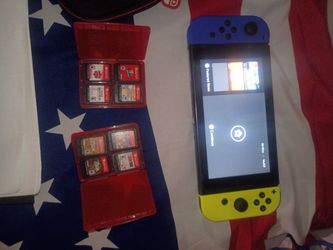 Switch and 8 games