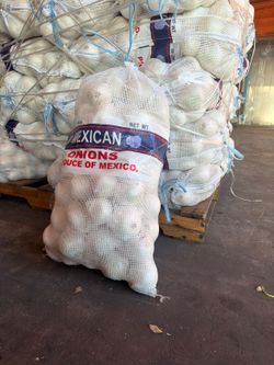 Costales De Cebolla Blanca Mexicano