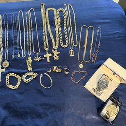 Jewelry, Necklaces,chains,bracelets,Rings And Watches