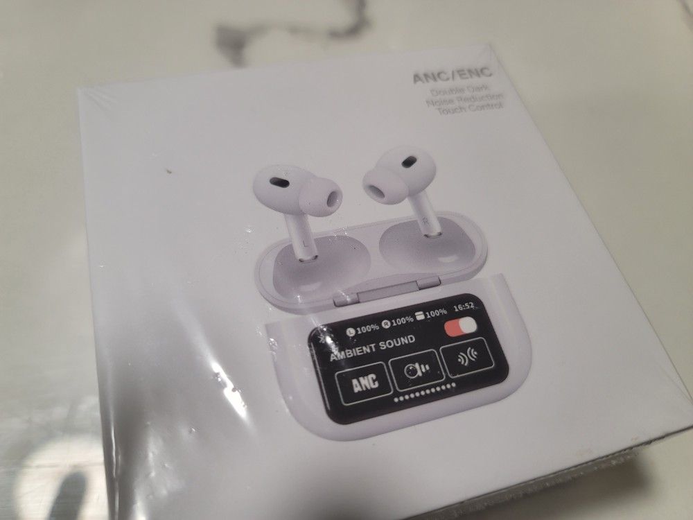 A12 Pro Earbuds Wireless Bluetooth Headset White