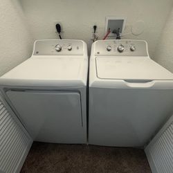 GE Washer & Dryer Set – Like New – Only 1 Year Old