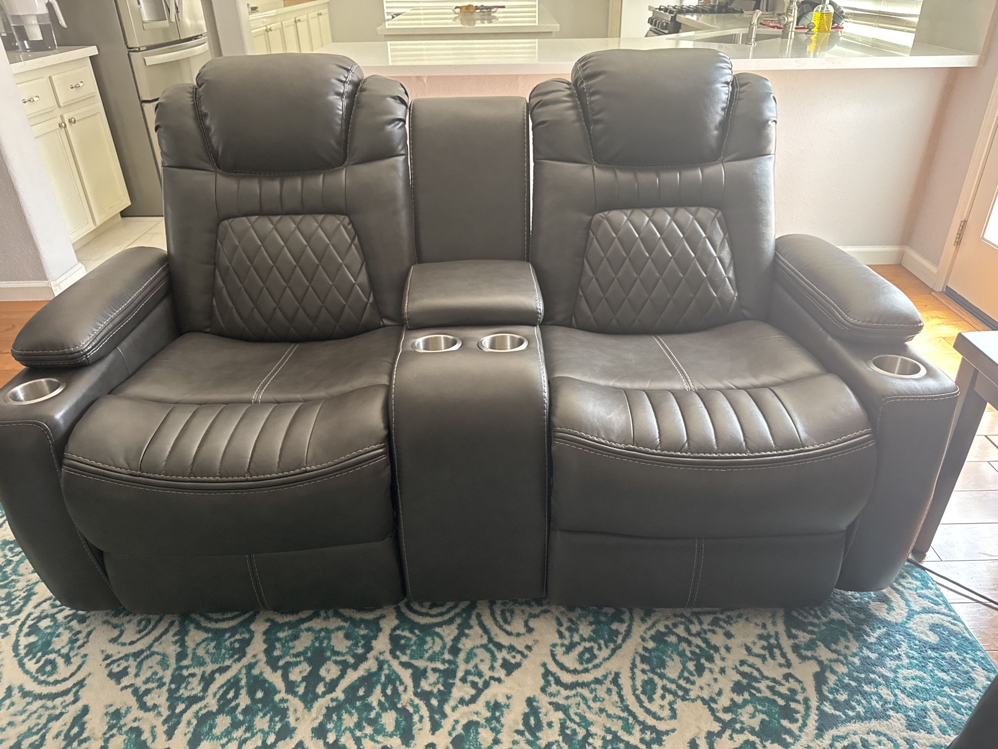 Recliner Sofa And Love Seat