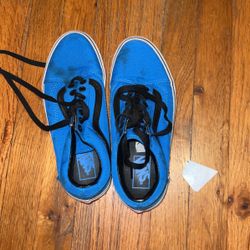 Blue Vans 