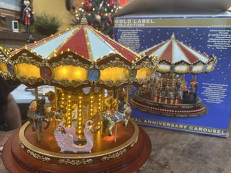 Mr Christmas Royal Anniversary Carousel 