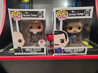 $40 - obo Funko Pop! Television: The Addams Family Gomez Addams #810 Vinyl Figure 

Addams Family Uncle Fester w Lightbulb Funko Pop Walgreens Exclusi