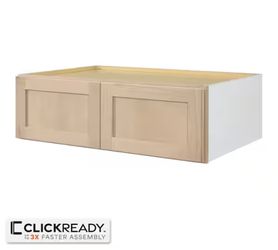 36 in. Wall Bridge Kitchen Cabinet with CLICKREADY Technology