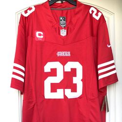 49ERS #23 CHRISTIAN McCAFFREY JERSEY