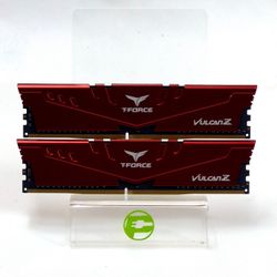 TeamGroup T-Force Vulcan 16GB (2x8GB) RAM DDR4 3600MHz TLZRD48G3600HC18JBK