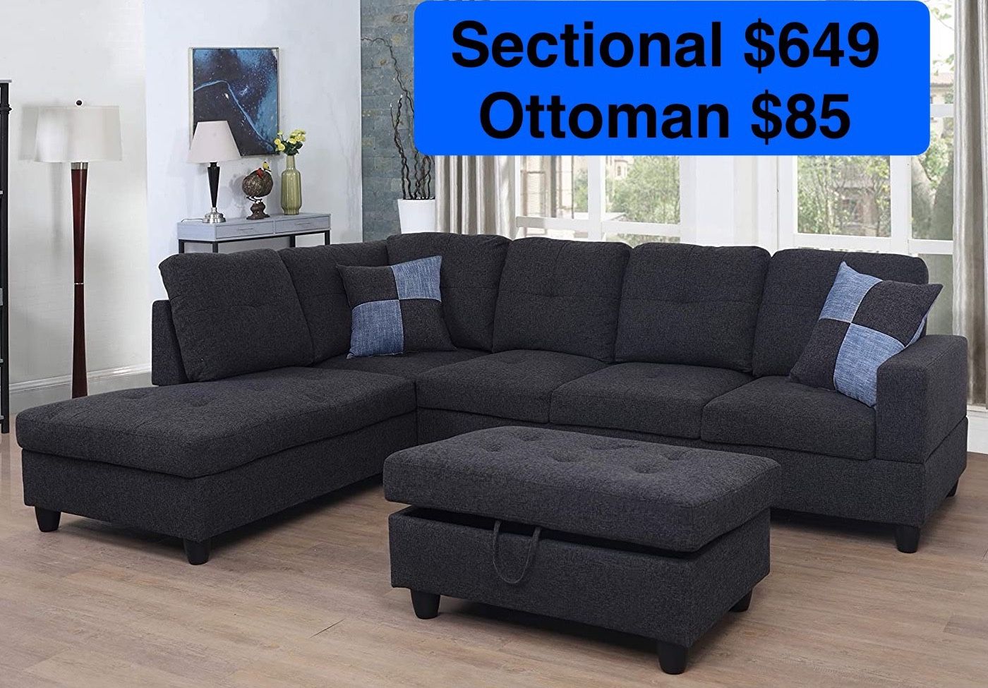 FREE DELIVERY🍀Brand New Sectional Sofa Couch