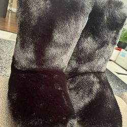 Lauren Conrad Fur boots