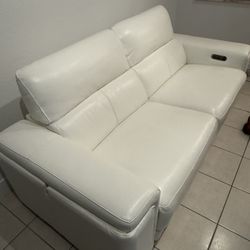 Leather Reclining couch