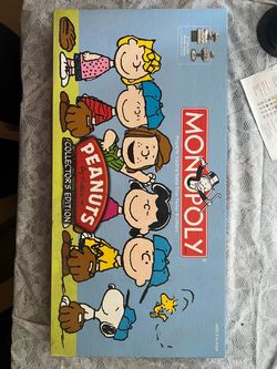 Peanuts Monopoly game