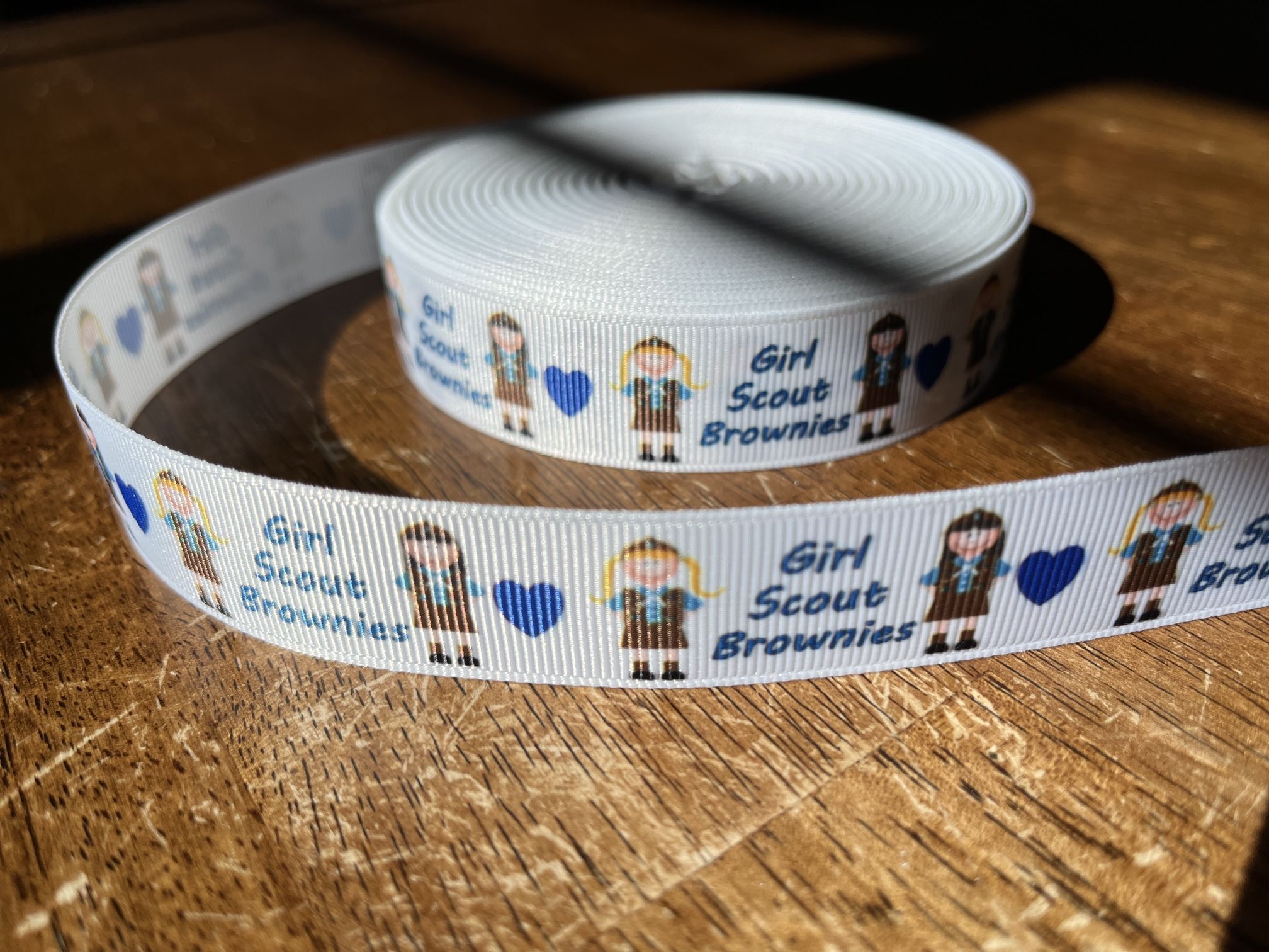 Girl Scout Brownie Ribbon, Yardage